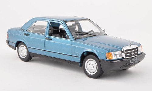 Модель 1:24 Mercedes-Benz 190E (W201) - blue met