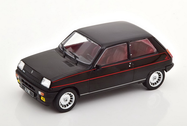 Модель 1:24 Renault 5 Alpine - black/red decorated