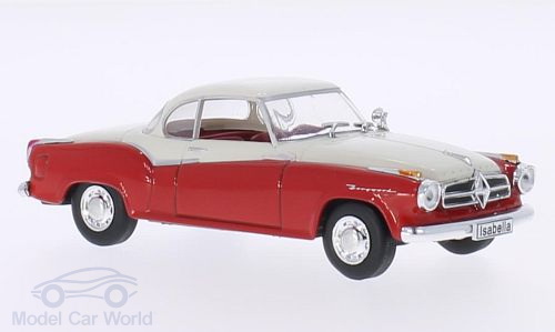 Модель 1:43 Borgward Isabella Coupe - red/creme (L.E.1000pcs)