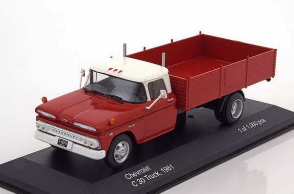 Модель 1:43 Chevrolet C30 Truck (грузовик) - red/white (L.E.1000pcs)