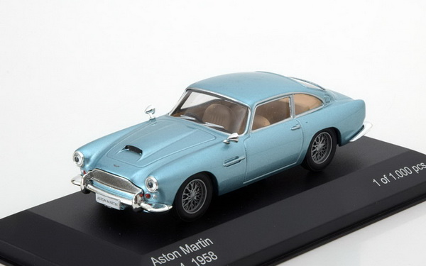 Модель 1:43 Aston Martin DB4 - light blue met (L.E.1000pcs)