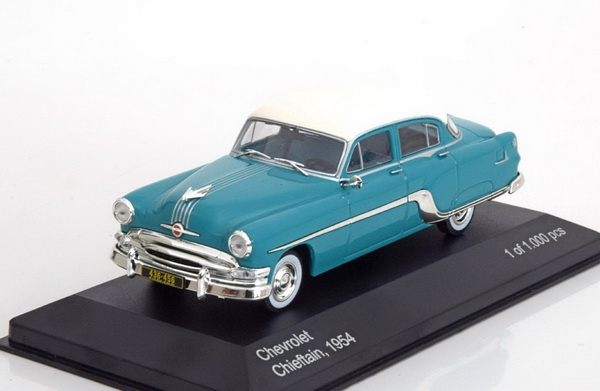 Модель 1:43 Chevrolet Chieftain - turquoise/white (L.E.1000pcs)