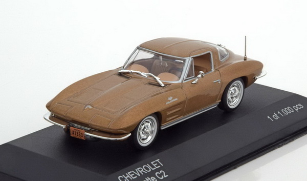 Модель 1:43 Chevrolet Corvette (C2) Stingray - bronze met (L.E.1000pcs)