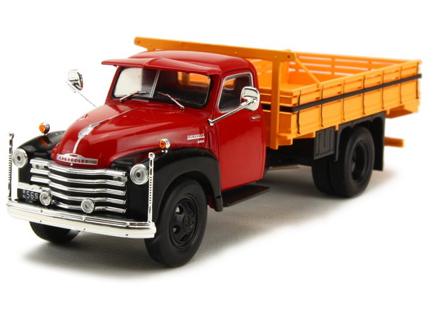 chevrolet 6400  (бортовой грузовик) 1949 dark red/orange WB193 Модель 1 43