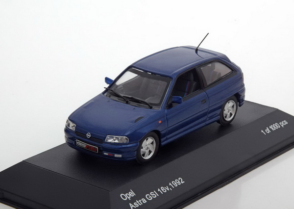 Модель 1:43 Opel Astra F GSI 16V - blue met (L.U.1000pcs)