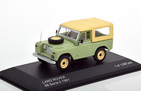 Модель 1:43 Land Rover 88 Series II 4x4 - light green/beige (L.E.1000pcs)