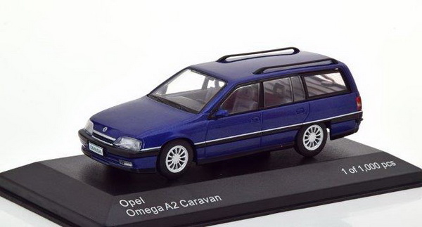 Модель 1:43 Opel Omega A2 Caravan - blue met (L.E.1000pcs)