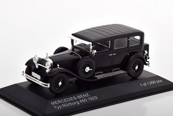 Модель 1:43 Mercedes-Benz Typ Nurburg 460 (W08) - black (L.E.1000pcs)