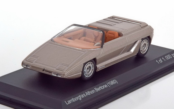 Модель 1:43 Lamborghini Athon Bertone Concept Car Autosalon Turin - grey met (L.E.1000pcs)