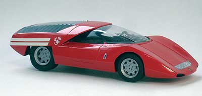 abarth 2000 coupe special pininfarina model kit YOW026 Модель 1:43