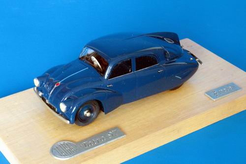 Модель 1:43 Tatra 97 - blue