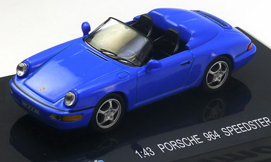 porsche 911 (964) speedster - blue 711-671003 Модель 1 43
