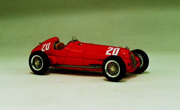 Модель 1:43 Alfa Romeo 312 №20 GP LIVORNO (Tazio Nuvolari)