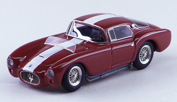Модель 1:43 Maserati A6GCS COUPE1 Pininfarina Ch.№2059 - red/white stripe