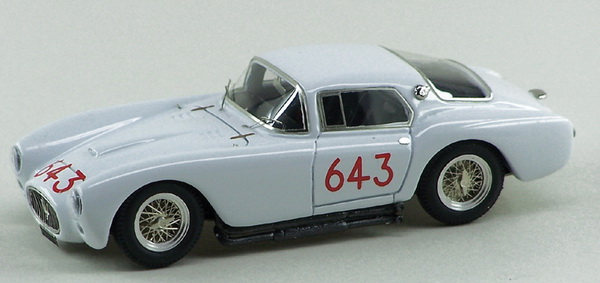Модель 1:43 Maserati A6GCS Coupe Pininfarina Ch.№2059 Mille Miglia №643 - white