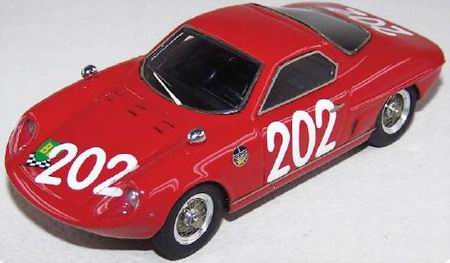 Модель 1:43 ATS 2500 Targa Florio №202 (Frescobaldi - Giancarlo Baghetti) - red