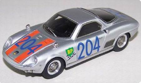 Модель 1:43 ATS 2500 Targa Florio №204 (Teodoro Zeccoli - GARDI) - silver