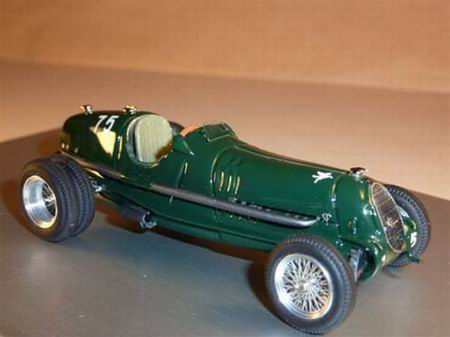 Модель 1:43 Alfa Romeo 8C/35 SIX WHEELS BO NESS HILLCLIMB