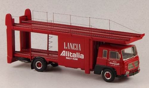 fiat 672 bisarca scuderia «lancia alitalia» - long wheelbase ABC284AR Модель 1:43