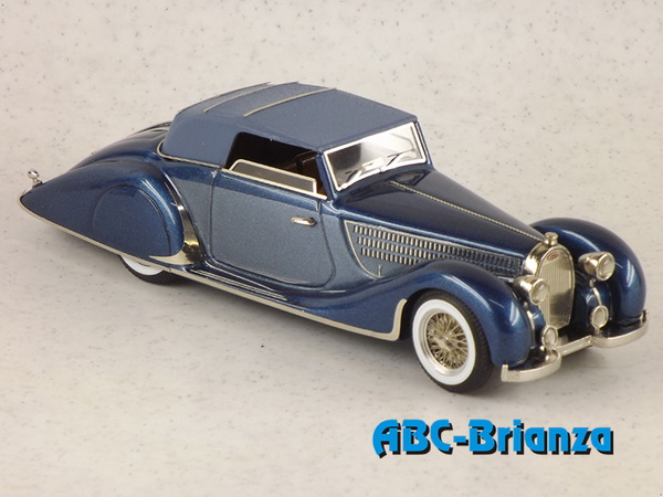 Модель 1:43 Bugatti T57C Worblaufen Ch.№57629 - blue met