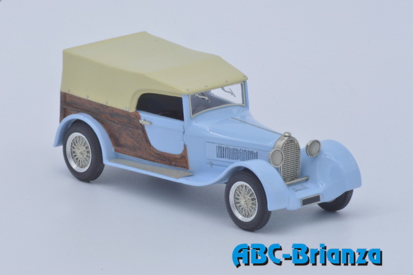 Bugatti T40 Camionette Gangloff Ch.№40485 - blue ABC368 Модель 1:43