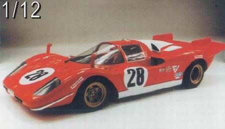 Модель 1:12 Ferrari 512S №28 Pole Position 24h Daytona (Mario Andretti - Arturo Merzario - Jacques Bernard Ickx) Ch.№1026 KIT