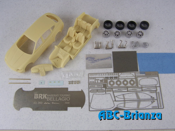 maserati touring bellagio kit (комплект деталей для сборки) BRK43263 Модель 1 43