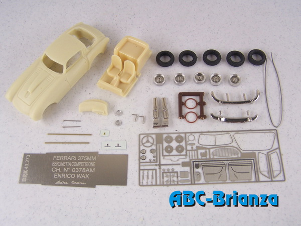 ferrari 375 mm berlinetta competizione ch.0378am enrico wax kit (комплект деталей для сборки) BRK43273 Модель 1 43