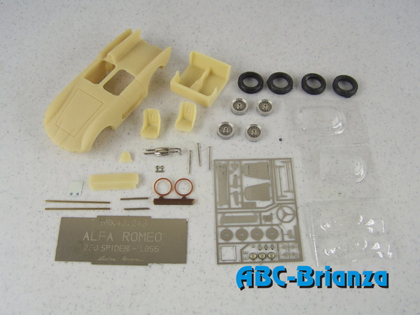 alfa romeo 750 spyder prototipo kit BRK43282 Модель 1:43