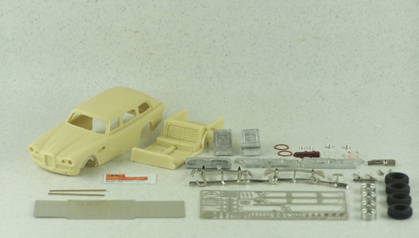 aston martin lagonda rapide station wagon 1961 kit (Комплект деталей для профессиональной сборки) BRK43293 Модель 1 43