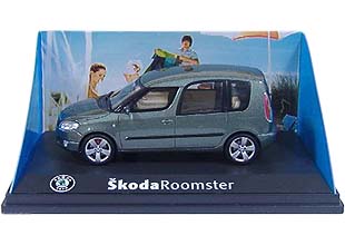 Модель 1:43 Skoda Roomster - olive green met