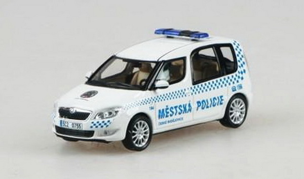Модель 1:43 Skoda Roomster FL «Městská Policie České Budějovice» «104»