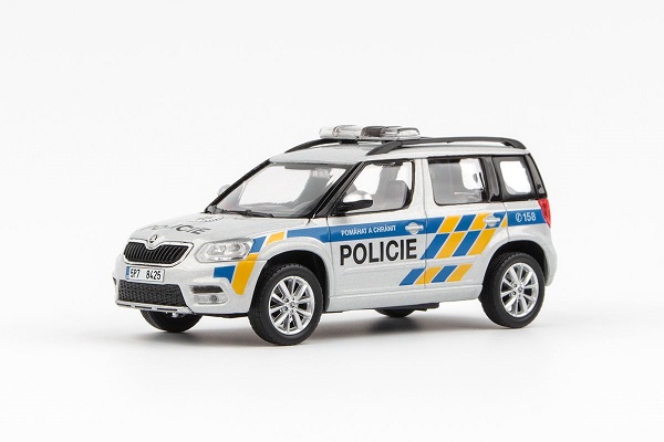 Skoda Yeti FL (2013) - Police CZ 031XX Модель 1:43