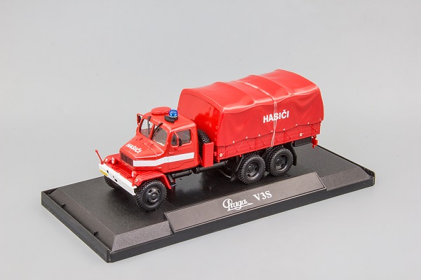 Модель 1:43 Praga V3S Cargo Truck «Hasici» Fire Brigade - red