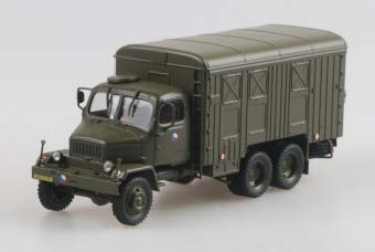 Модель 1:43 Praga V3S (кунг - Чехословацкая народная армия) - army green