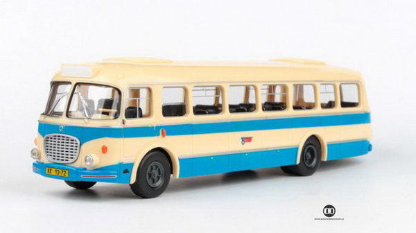 Модель 1:43 Skoda 706 RTO CSAD Bus - cream/blue