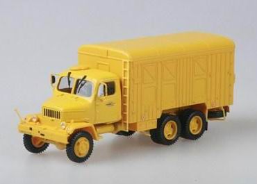 praga v3s container truck 6х6 - yellow 143T-004GA Модель 1:43