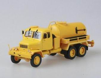 praga v3s cesspit emptier 6х6 (цистерна ассениционная) - yellow 143T-005GA Модель 1:43