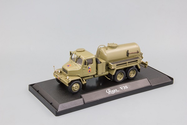 Praga V3S Fecal Sludge Truck - Czech Army Civil Defense 143T-005H2 Модель 1:43