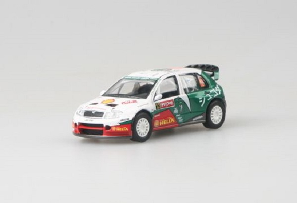Модель 1:43 Skoda Fabia WRC (2005) Rally Japan 2005 #12 Hirvonen - Lehtinen