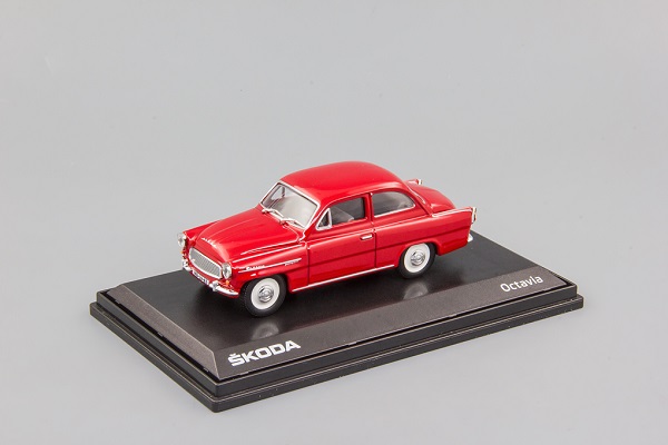 Skoda Octavia - dark red 704BB Модель 1:43