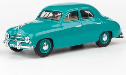 Skoda 1201 (1956) Medium Turquoise 711MI Модель 1:43