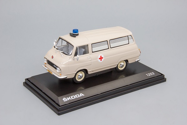 Skoda 1203 (1974) - Ambulance 715XXO2 Модель 1:43