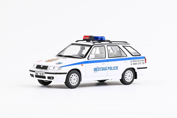 Skoda Felicia FL Combi (1998) - Municipal Police Jaromer 730XB Модель 1:43