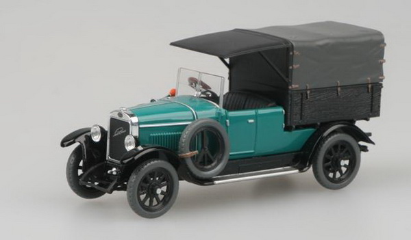 Модель 1:43 Laurin & Klement 110 Van - blue-green