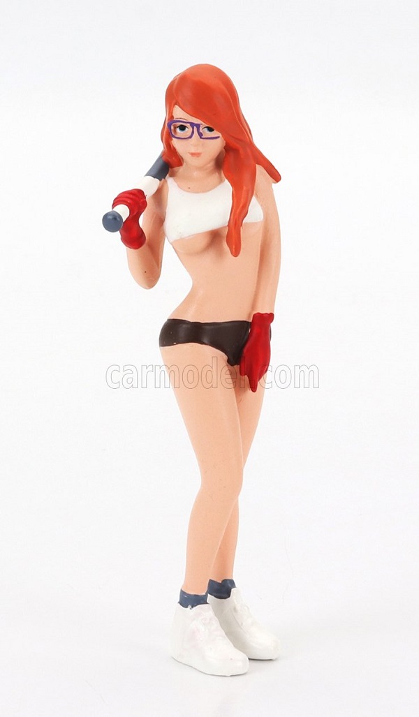figures cosplay girl 6, beige white orange AD24306 Модель 1:18