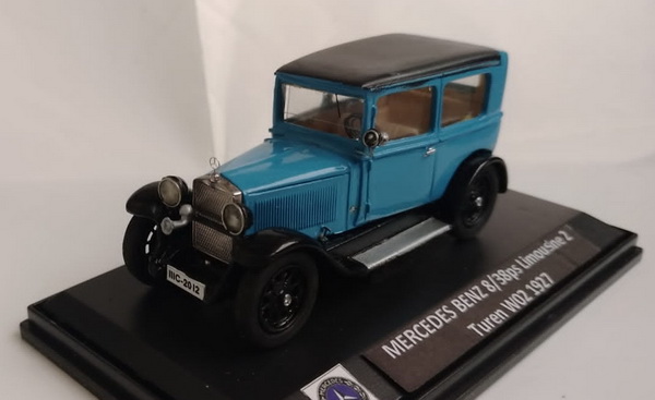 Модель 1:43 Mercedes-Benz 8/38ps Limousine 2 Turen W02 - blue