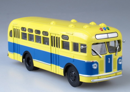 ЗиС-155 - синий/жёлтый 44100176B Модель 1:43