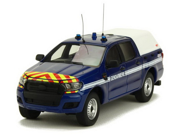 Модель 1:43 Ford Ranger PickUp «Gendarmerie» - blue/white (L.E.250pcs)