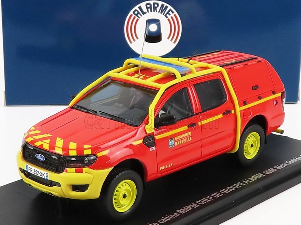 ford usa - ranger pick-up closed double cabine vr-1-15 bmpm marins pompiers 2011 AL-066 Модель 1:43